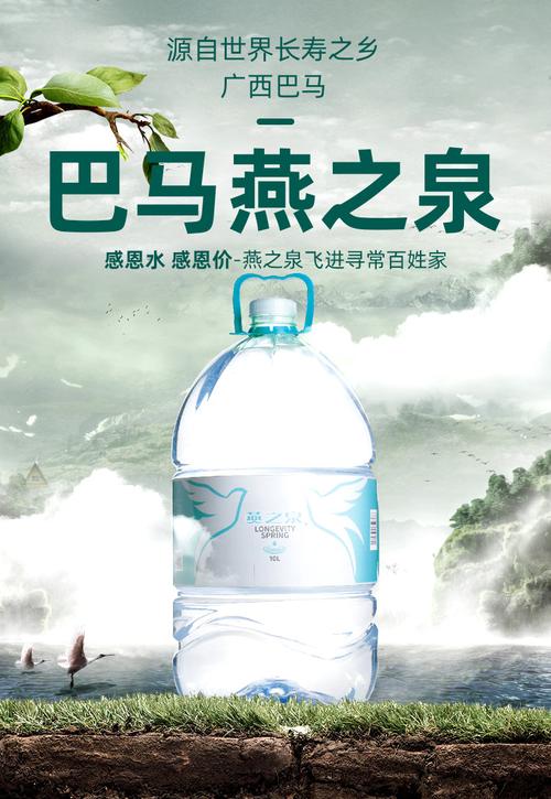 深圳40周年巴马燕之泉10l桶饮用水